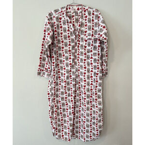 Vintage Weldon Nightgown with a King and Queen of Hearts Designs Unisex 2678